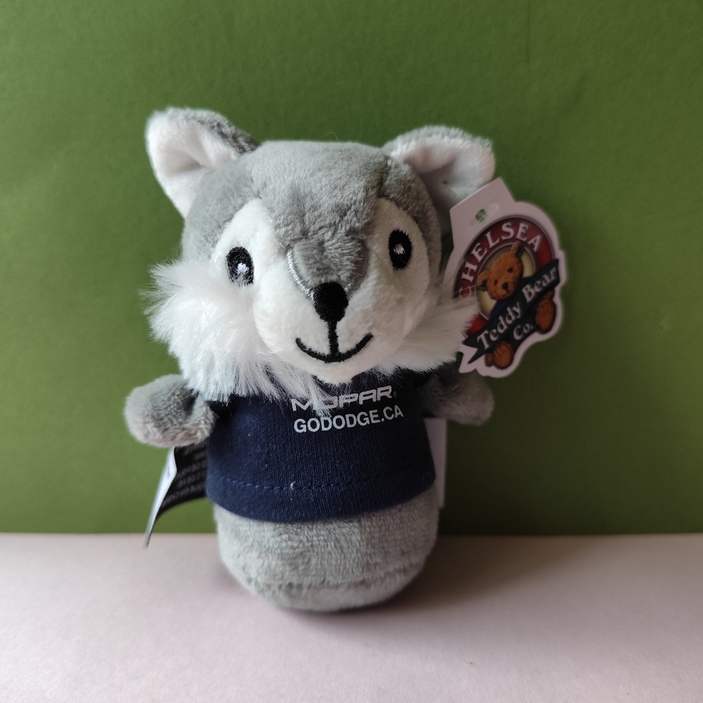 4/$20💥Chelsea Teddy Bear™ 4" Shorties Plush Wolf